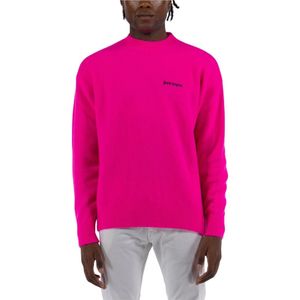 Palm Angels, Heren, Truien, Roze, Maat: L Wol,
