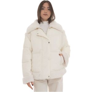 Hugo, Dames, Jassen, Wit, Maat: S Leer,