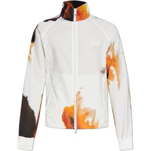 Y-3, Heren, Sweatshirts & Hoodies, Wit, Maat: S Poliester,