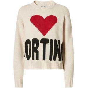 MC2 Saint Barth, Dames, Truien, Beige, Maat: S