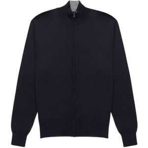 Brooks Brothers, Heren, Truien, Blauw, Maat: S Katoen,