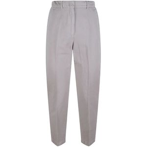 Incotex, Dames, Broeken, Bruin, Maat: S Katoen,