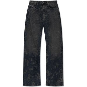 Diesel, Dames, Jeans, Grijs, Maat: W24 L32 Denim,