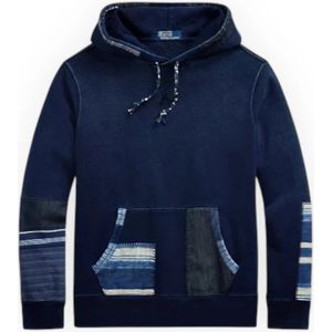 Polo Ralph Lauren - Fleece Patch Sweatshirt - Blauw - Polyester