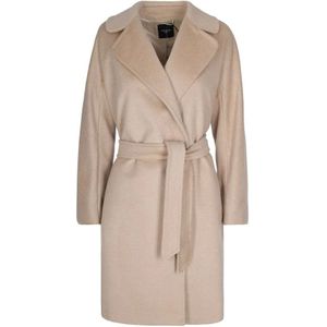 Weekend, Dames, Mantels, Beige, Maat: XS Wol,