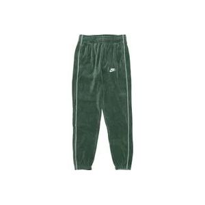 Nike Velour Club Sportwear Broek , Green , Heren , Maat: M