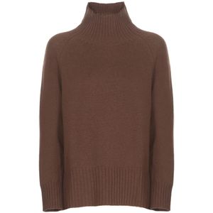 Kangra, Dames, Truien, Bruin, Maat: XS Wol,