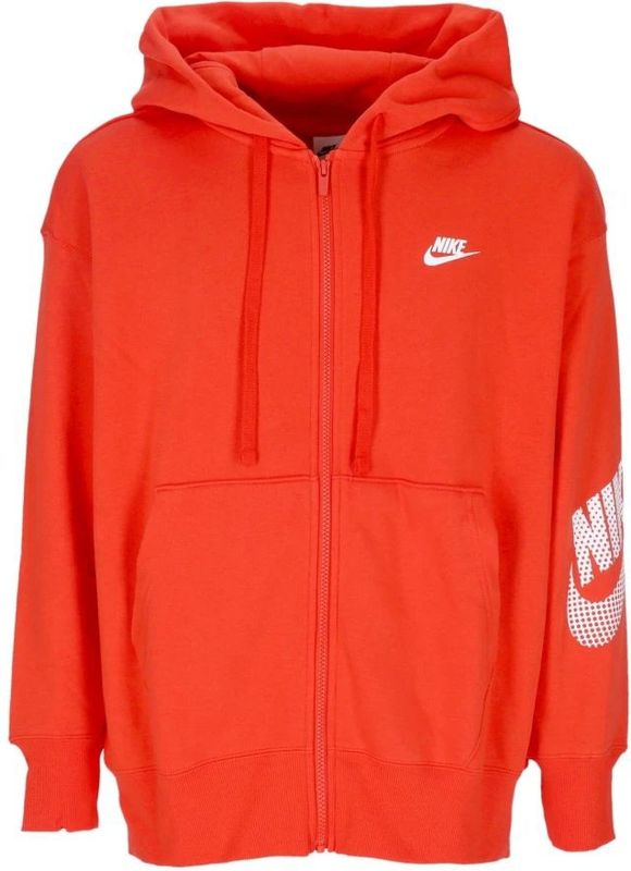 Nike - Sportswear Zip Hoodie - Rood - Dames - Katoen