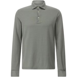 Fedeli, Heren, Tops, Groen, Maat: S Katoen,