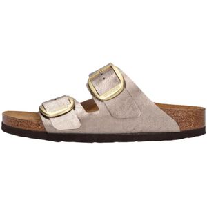 Birkenstock - Arizona - Schoenen - Beige - Suède - Verstelbare Gespen