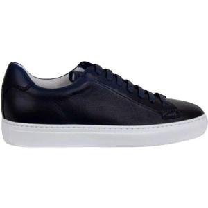 Doucal's, Heren, Schoenen, Blauw, Maat: 42 EU Leer,