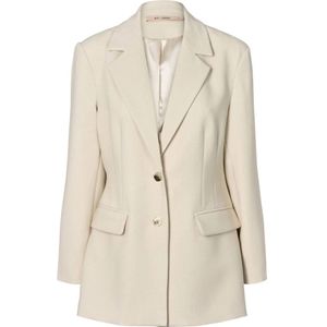 RUE de Femme, Dames, Jassen, Beige, Maat: S Leer,