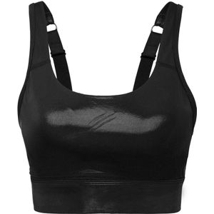 Plein Sport - Scratch - Sportbeha - Zwart - Verstelbare Bandjes - Sneldrogend