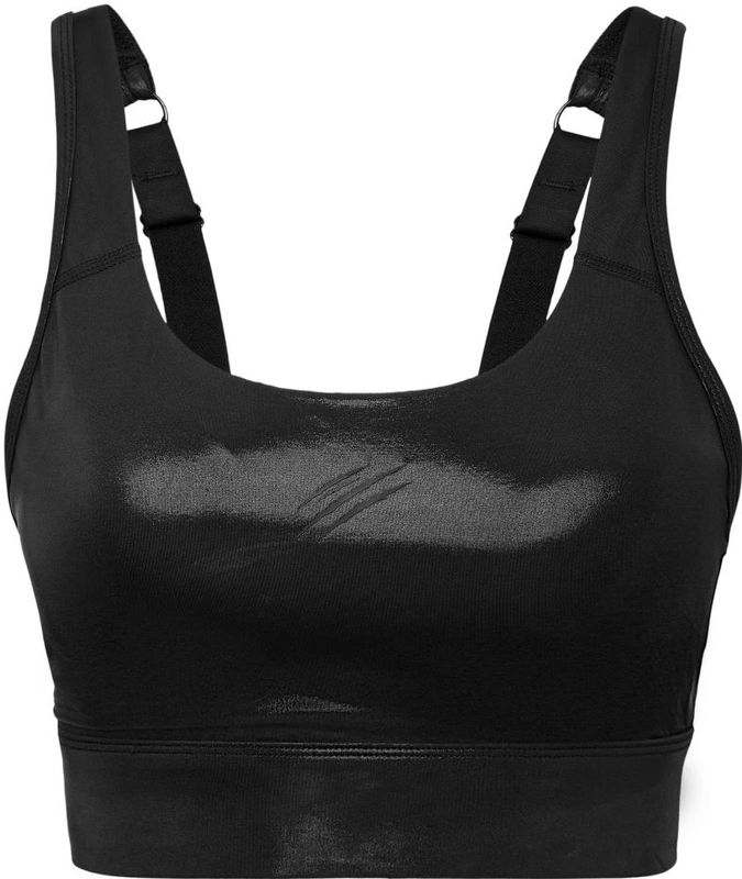 Plein Sport - Scratch - Sportbeha - Zwart - Verstelbare Bandjes - Sneldrogend
