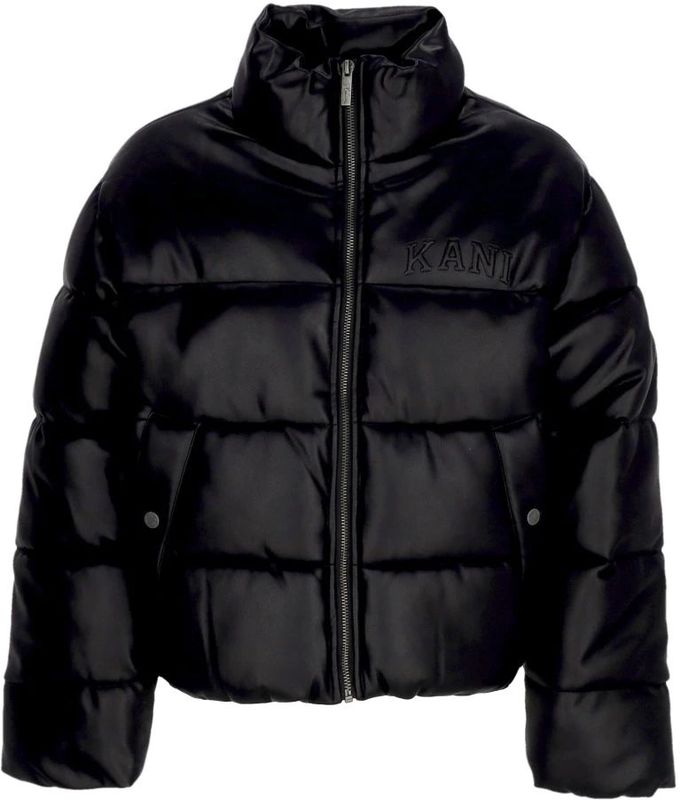 Karl Kani, Dames, Jassen, Zwart, Maat: XS Leer,