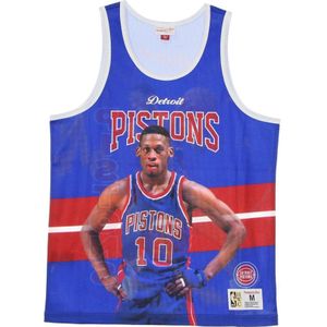 Mitchell & Ness, Heren, Sport, Blauw, Maat: L Poliester,