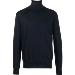 Jil Sander, Heren, Truien, Blauw, Maat: S Wol,