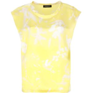 Fabiana Filippi, Dames, Blouses & Shirts, Geel, Maat: S Zijde,