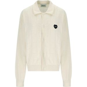 Carhartt Wip, Dames, Truien, Beige, Maat: S Katoen,