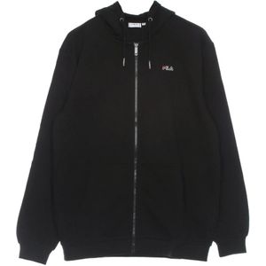 Fila, Heren, Sweatshirts & Hoodies, Zwart, Maat: XS Katoen,