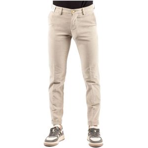 Re-Hash, Heren, Broeken, Beige, Maat: W31 Katoen,