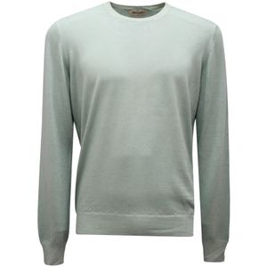 Gran Sasso, Heren, Truien, Groen, Maat: L Wol,