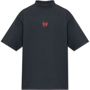 Balenciaga, Heren, Tops, Zwart, Maat: XS Katoen,