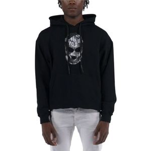 44 Label Group, Heren, Sweatshirts & Hoodies, Zwart, Maat: XS Katoen,