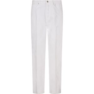 Frame, Dames, Jeans, Wit, Maat: W27 Katoen,