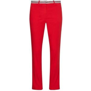 Tommy Hilfiger, Dames, Broeken, Rood, Maat: W32