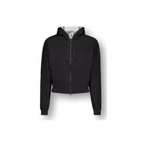 Premiata Hoodie met rits , Black , Dames , Maat: S