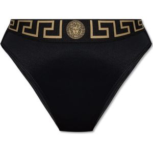 Versace Zwembroek onderstuk , Black , Dames , Maat: M