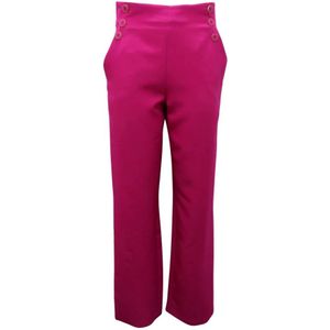 Kocca, Dames, Broeken, Roze, Maat: S