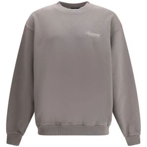 Represent, Heren, Sweatshirts & Hoodies, Grijs, Maat: S Katoen,