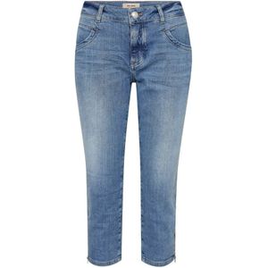 MOS Mosh, Dames, Jeans, Blauw, Maat: W25 Katoen,