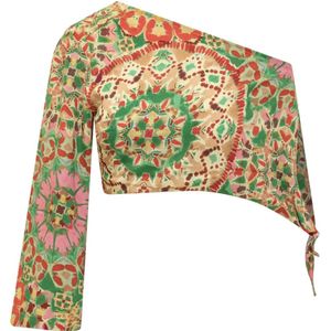 Ba&Sh, Dames, Blouses & Shirts, Veelkleurig, Maat: S