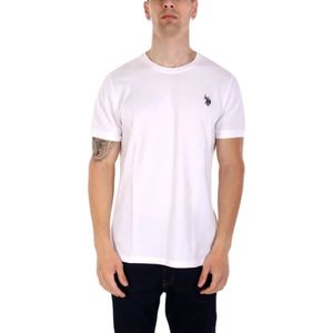 U.s. Polo Assn., Heren, Tops, Wit, Maat: 2XL Piqué,