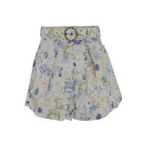 Zimmermann Short Skirts , Blue , Dames , Maat: S