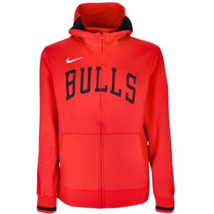 Nike, Heren, Sweatshirts & Hoodies, Rood, Maat: M Spandex,