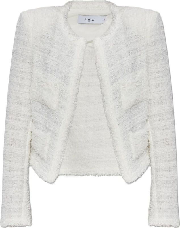 Iro - Safira - Tweed Blazer - Wit - Dames