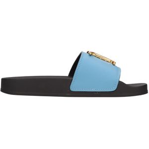 Dsquared2, Dames, Schoenen, Blauw, Maat: 36 EU Leer,