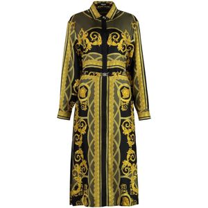 Versace, Dames, Jurken, Veelkleurig, Maat: M