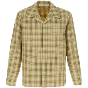 Séfr, Heren, Overhemden, Beige, Maat: M