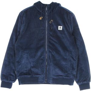 Element, Heren, Jassen, Blauw, Maat: XL Corduroy,