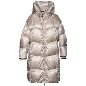 Baldinini, Dames, Mantels, Wit, Maat: S Polyamide,