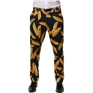 Dolce & Gabbana, Heren, Broeken, Veelkleurig, Maat: M Katoen,