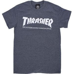 Thrasher, Heren, Tops, Grijs, Maat: M