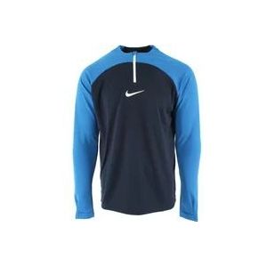 Nike Blauwe Polyester Sweatshirt voor Heren , Blue , Heren , Maat: M