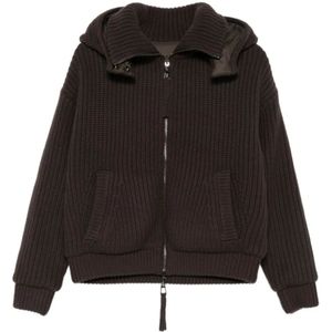 P.a.r.o.s.h., Dames, Sweatshirts & Hoodies, Bruin, Maat: XS