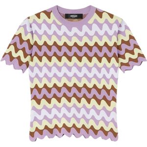 Versace, Dames, Truien, Veelkleurig, Maat: S